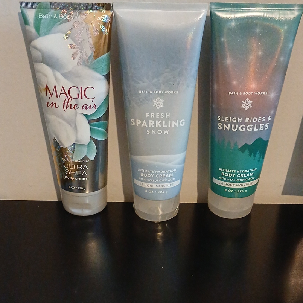 3 Bath & Body Works Body Cream